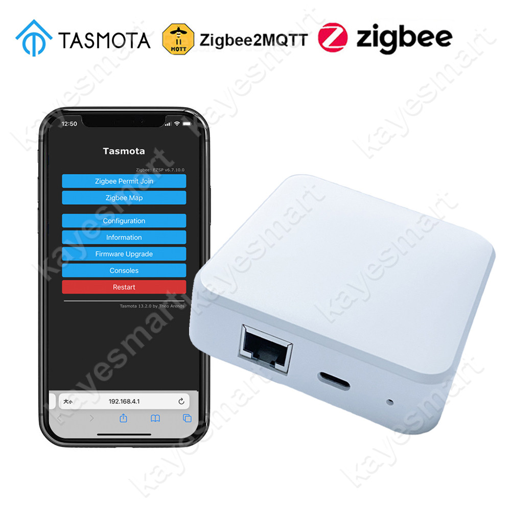 Jual Smart Home ZigBee 3.0 Wired Gateway Hub RJ45 Ethernet Bridge ...