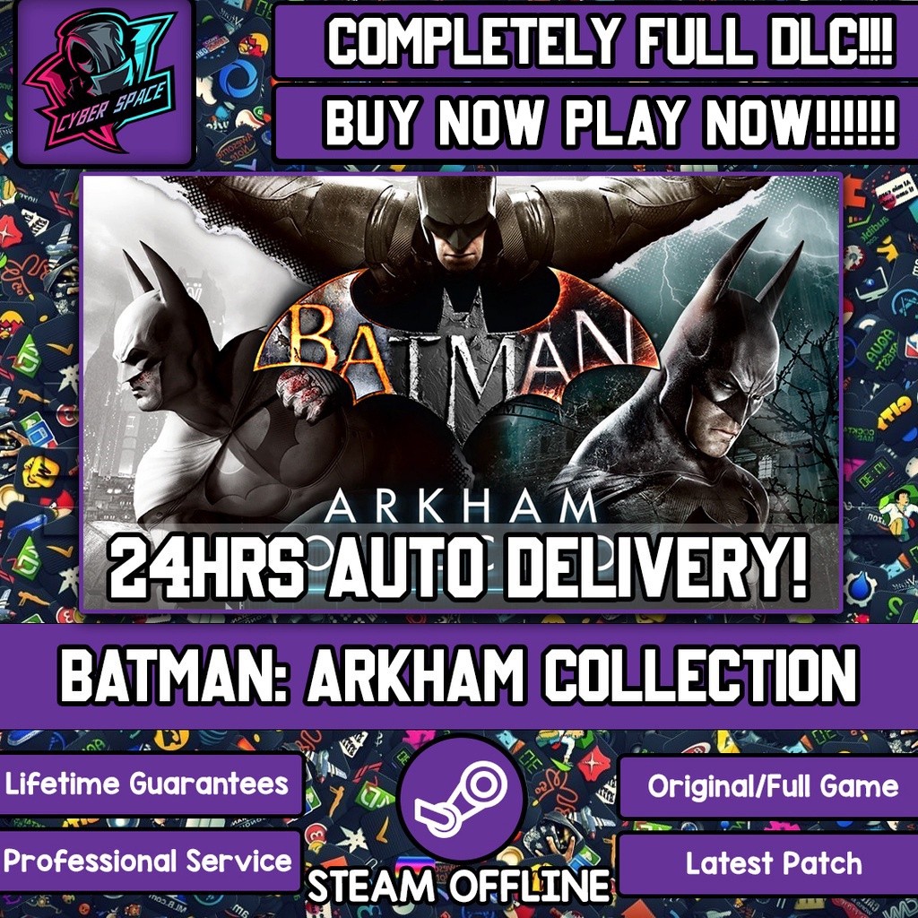 Jual Batman Arkham Collection [Auto Delivery] [Steam Offline] (Full DLC ...