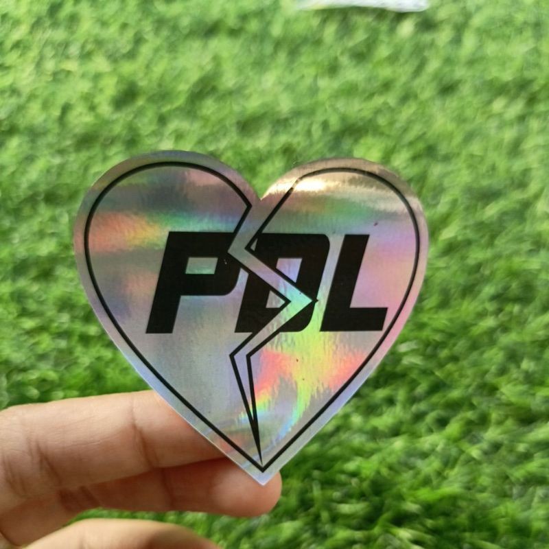 Jual STIKER PDL HEARTBREAK HOLOGRAM STIKER MOTOR PDL | Shopee Indonesia