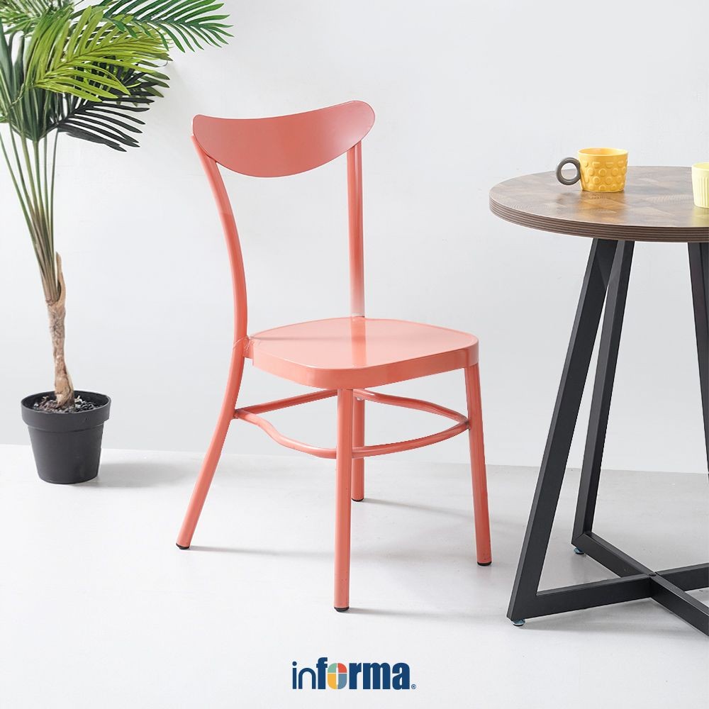 Jual Informa Farren Kursi - Orange Terracota Kursi Multipurpose Cafe ...