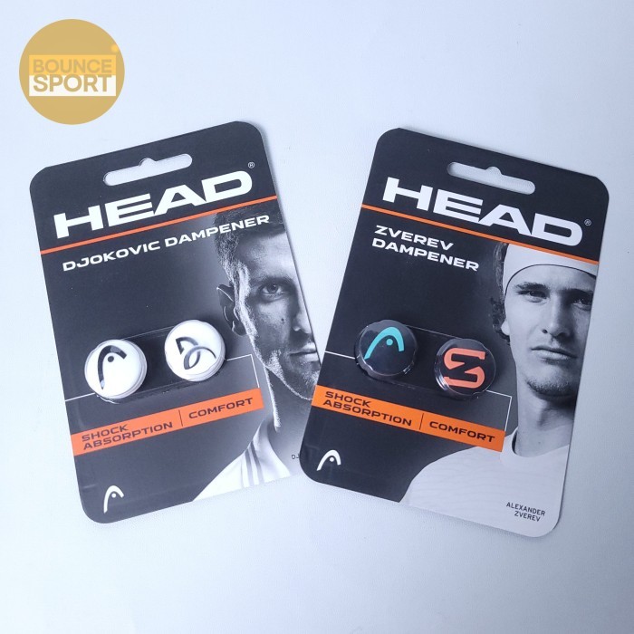 Jual Dampener Raket Tenis Head Djokovic & zverev 2 pack | Shopee Indonesia