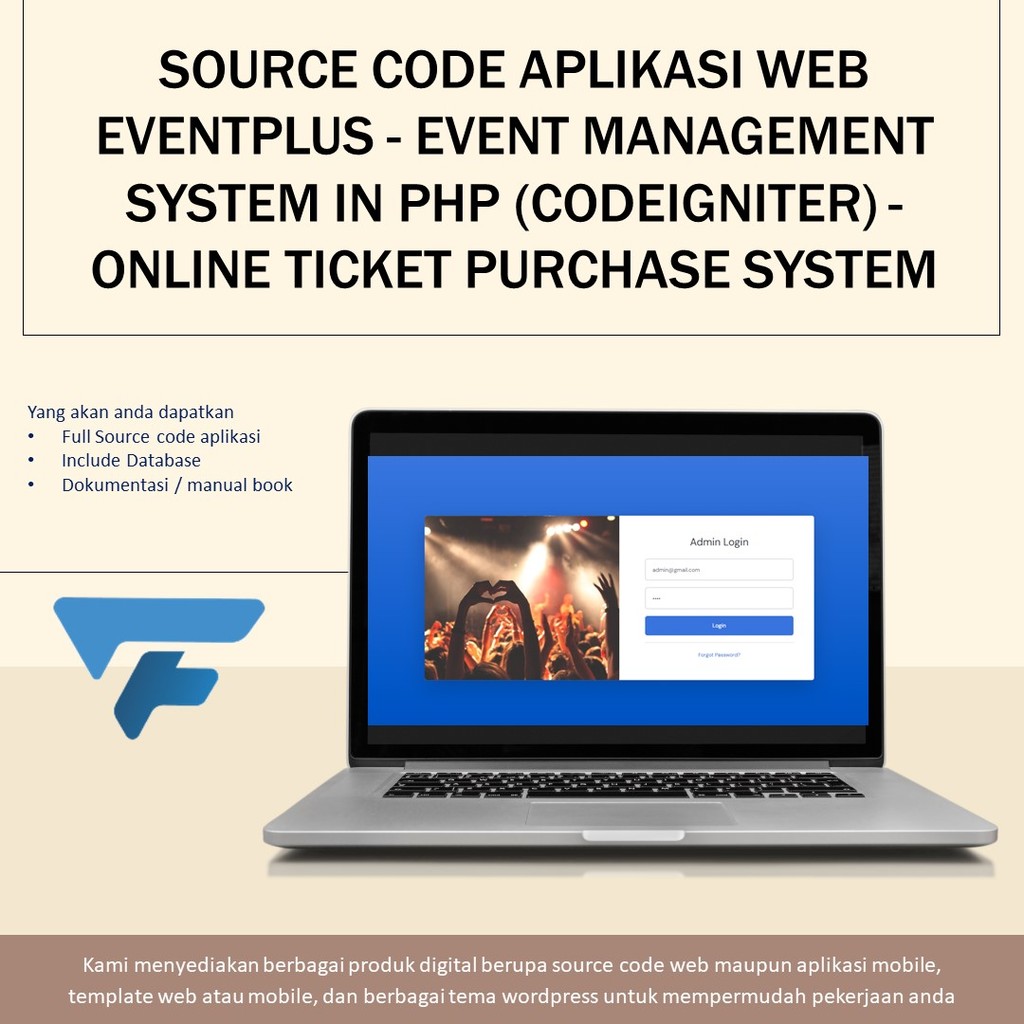 Jual SOURCE CODE APLIKASI WEB EVENTPLUS - EVENT MANAGEMENT SYSTEM IN ...