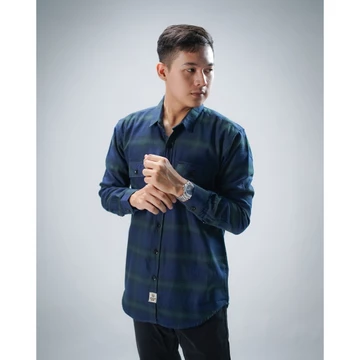 Baju Kemeja Flanel Pria Dan Wanita Lengan Panjang Motif Kotak Kualitas Premium