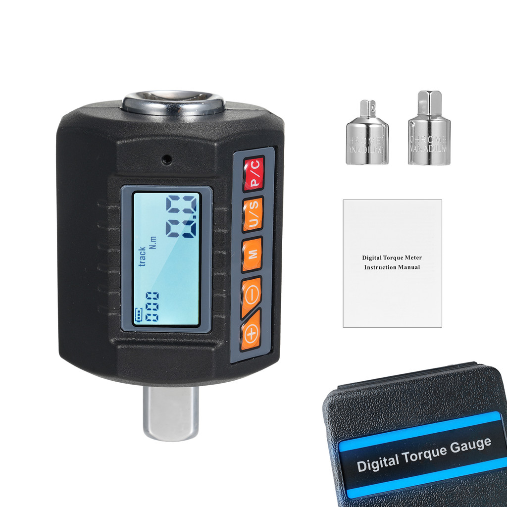 Jual Digital Torque Adapter Electronic Torque Meter LCD Display Measure ...