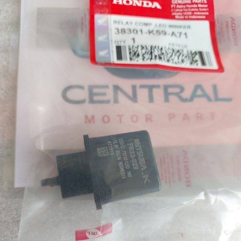Jual 38301-K59 -A71 Relay Comp Led Winker Flaser Sen Led MITSUBA PCX ...
