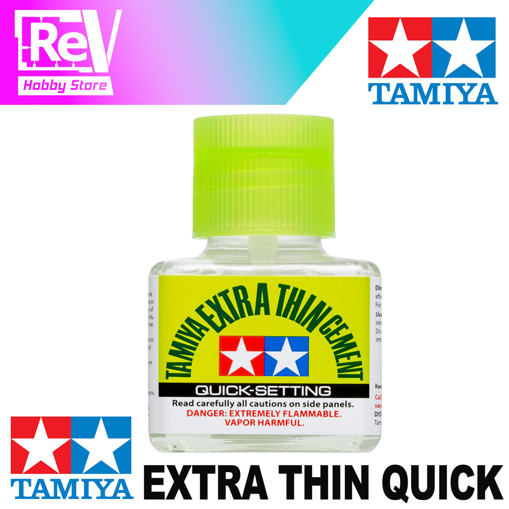 Jual TAMIYA EXTRA THIN CEMENT QUICK SETTING 40ML TA 87182 | Shopee ...