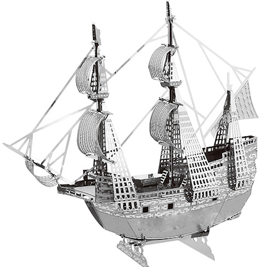 Jual Ship 3D Metal Puzzle Model Kit DIY Laser Cut Puzzles Jigsaw Toy ...