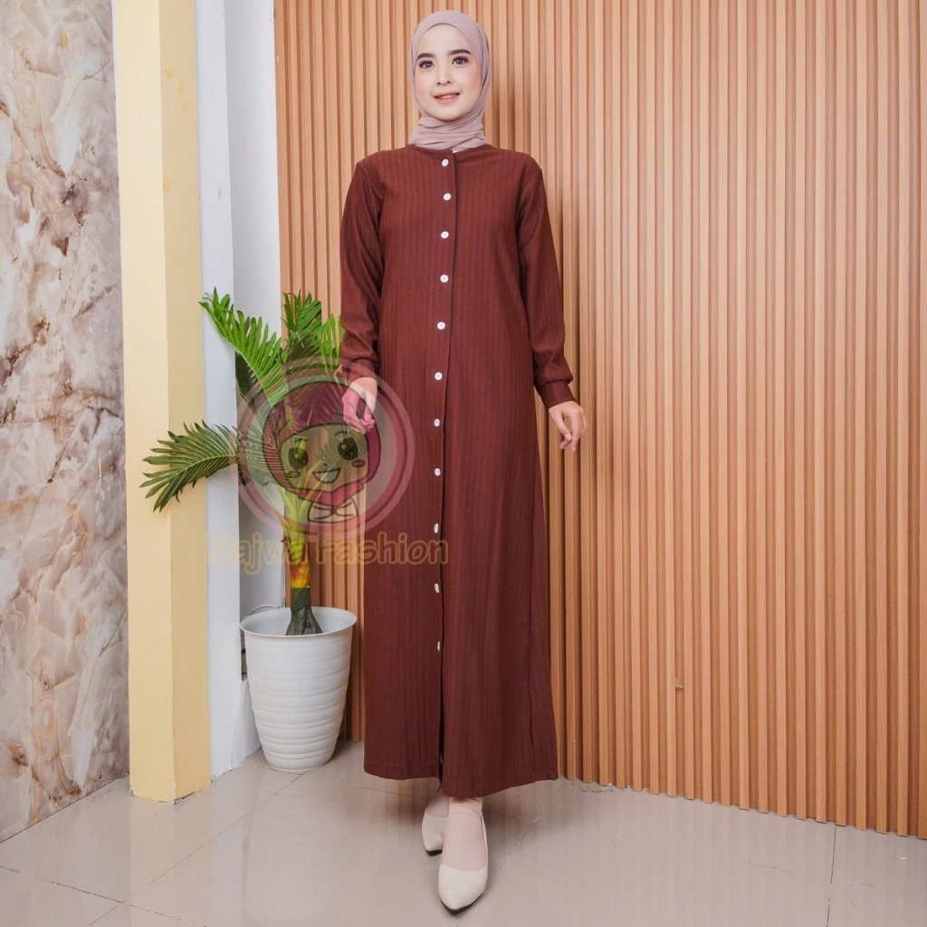Detail bahan Hornet Knit Premium Tammy Dress