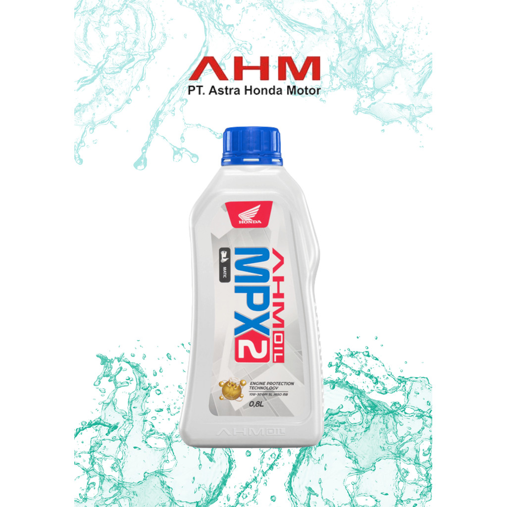 Jual Oli MPX2 800 ml AHM Oil Matic MPX 2 0.8L | Shopee Indonesia