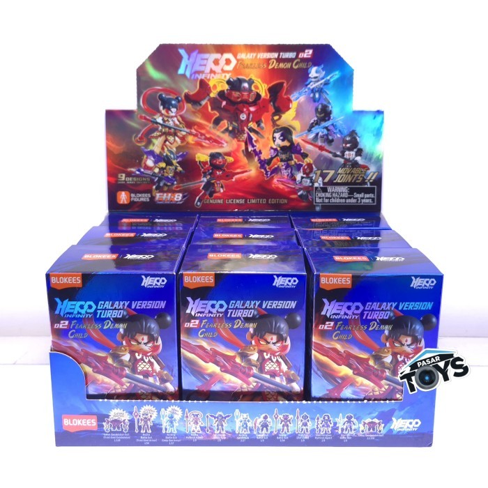 Hộp Mù Hero Infinity Galaxy Version Turbo 04 Blokees 85029 – nShop