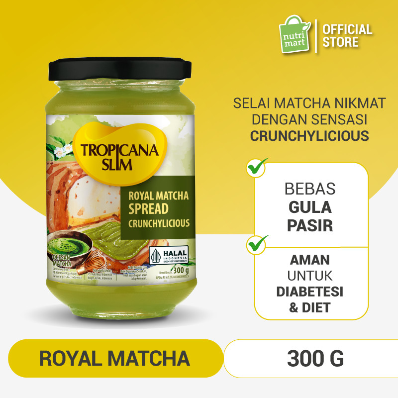 Jual Tropicana Slim Royal Matcha Spread 300 gram - Selai Matcha Bebas ...