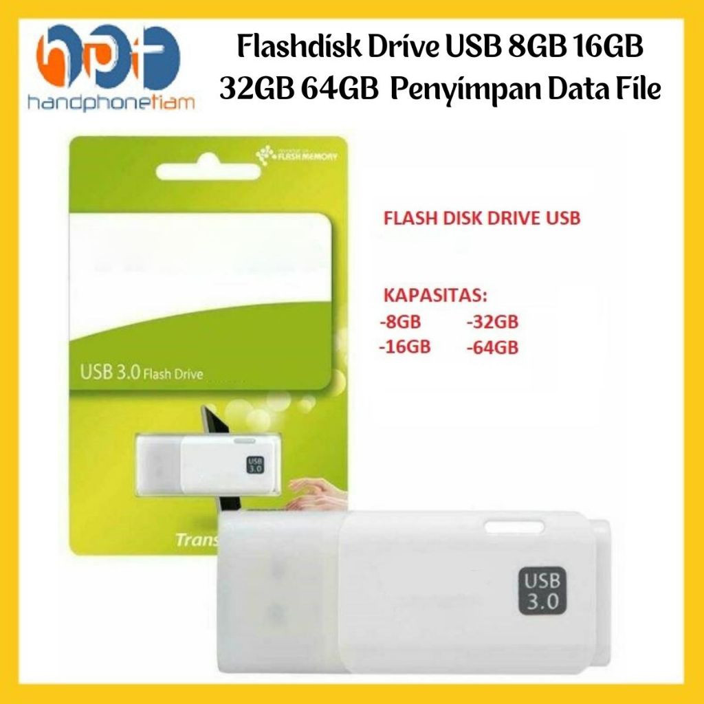Jual Flashdisk Flash Disk Drive USB 8gb 16gb 32gb 64gb Transmemory ...
