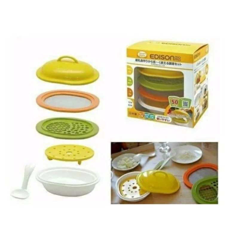 Jual Edison Mama home made cooking set 6pcs | Shopee Indonesia