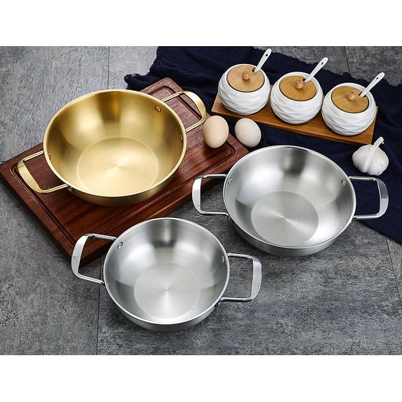 [UNIK88] Panci Ramen Korea Ukuran 24CM Noodle Pot Stainless / Panci Ramyun Premium | AutoStock