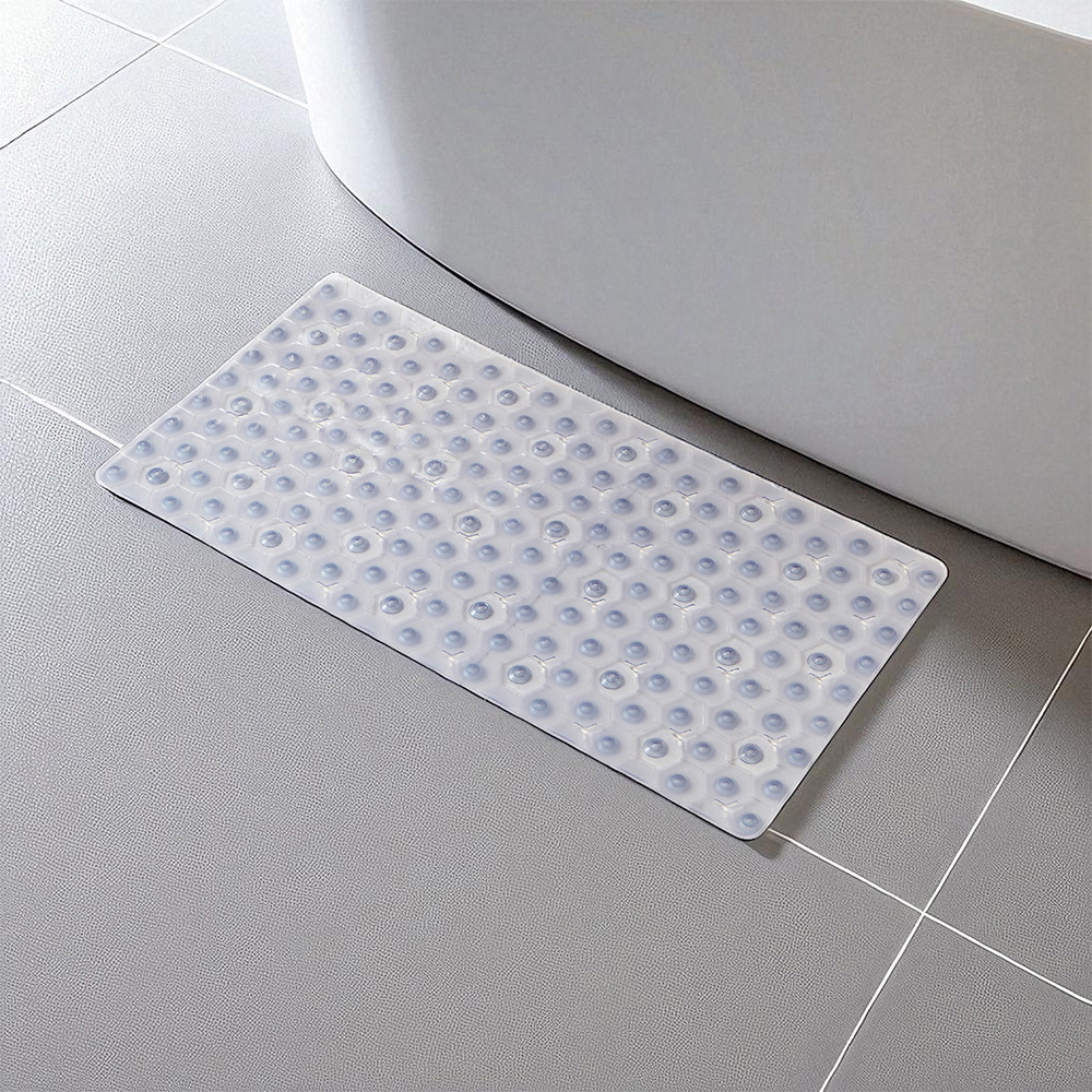 Jual Informa 37X72 cm Keset Kamar Mandi Square Dotty- Abu-Abu Bathmat ...
