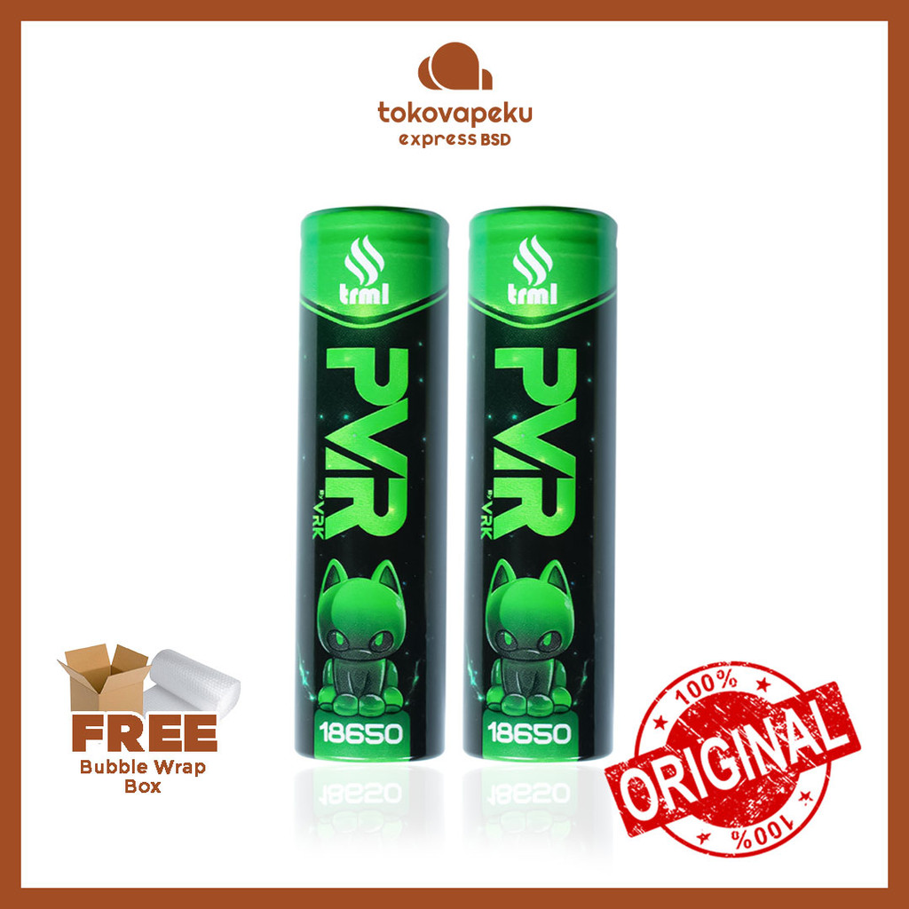 Jual BATTERY PVR 2000MAH BATERAI 2000MAH PVR BATTERY 18650 50A VRK X ...