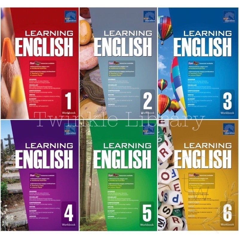 Jual BUKU FISIK SAP Learning ENGLISH Workbook 1 2 3 4 5 6 | Inggris ...