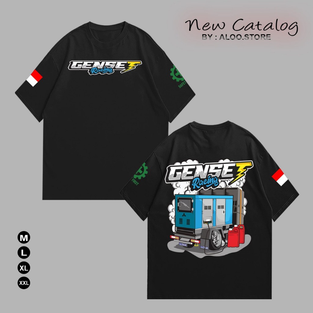 Jual Kaos Genset Racing / Kaos Sound Balap / Kaos Kata Kata / Kaos ...