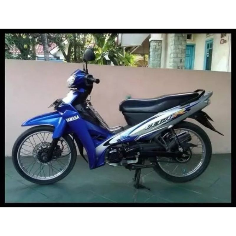 Jual Stiker Striping Motor VEGA R 2006 SILVER BIRU Sticker Lis Body ...
