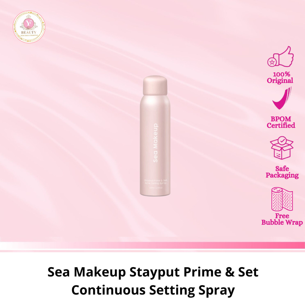 Jual YF Beauty Sea Makeup Stayput Prime & Set Continuous Setting Spray ...