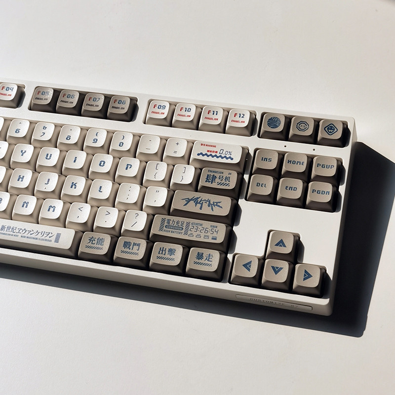 Jual Keycaps PBT profil XDA mechanical keyboard Evangelion NERV EVA ...