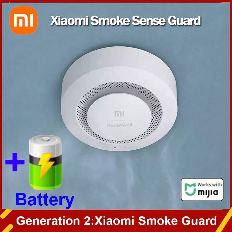 Jual Xiaomi Mijia Honeywell Fire Alarm Smoke Detector Gas Detector ...