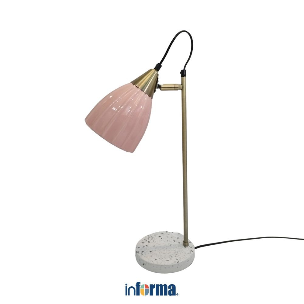 Jual Informa Shea Lampu Meja - Pink Decorative Table Lamp Lampu ...