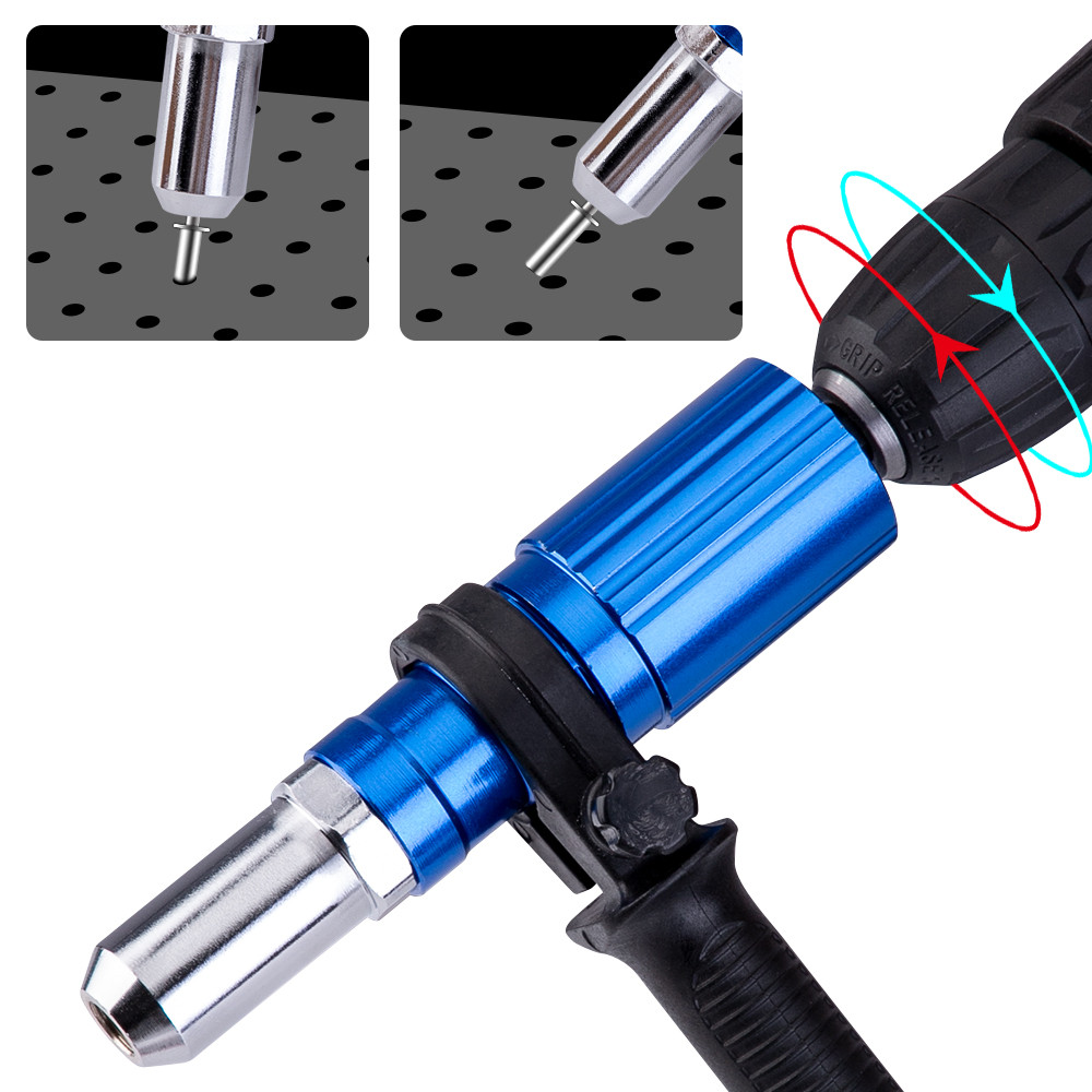 Jual Rivet Gun Conversion Head Electric Riveting Gun Convertor For Wood ...