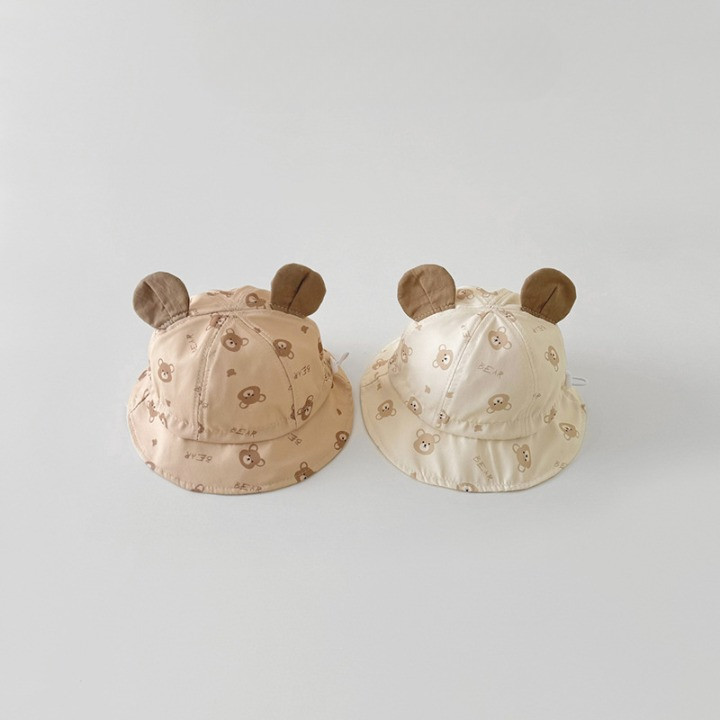 Jual ( OTH1245) (baby) Topi bucket hat bundar baby bayi anak usia 0-2 ...