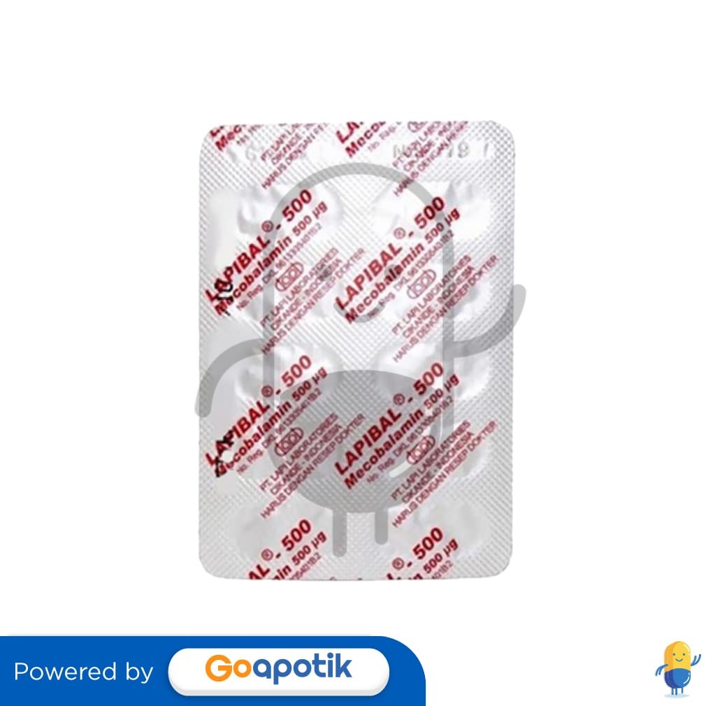 Jual Lapibal 500 Mcg Strip 10 Kapsul | Shopee Indonesia