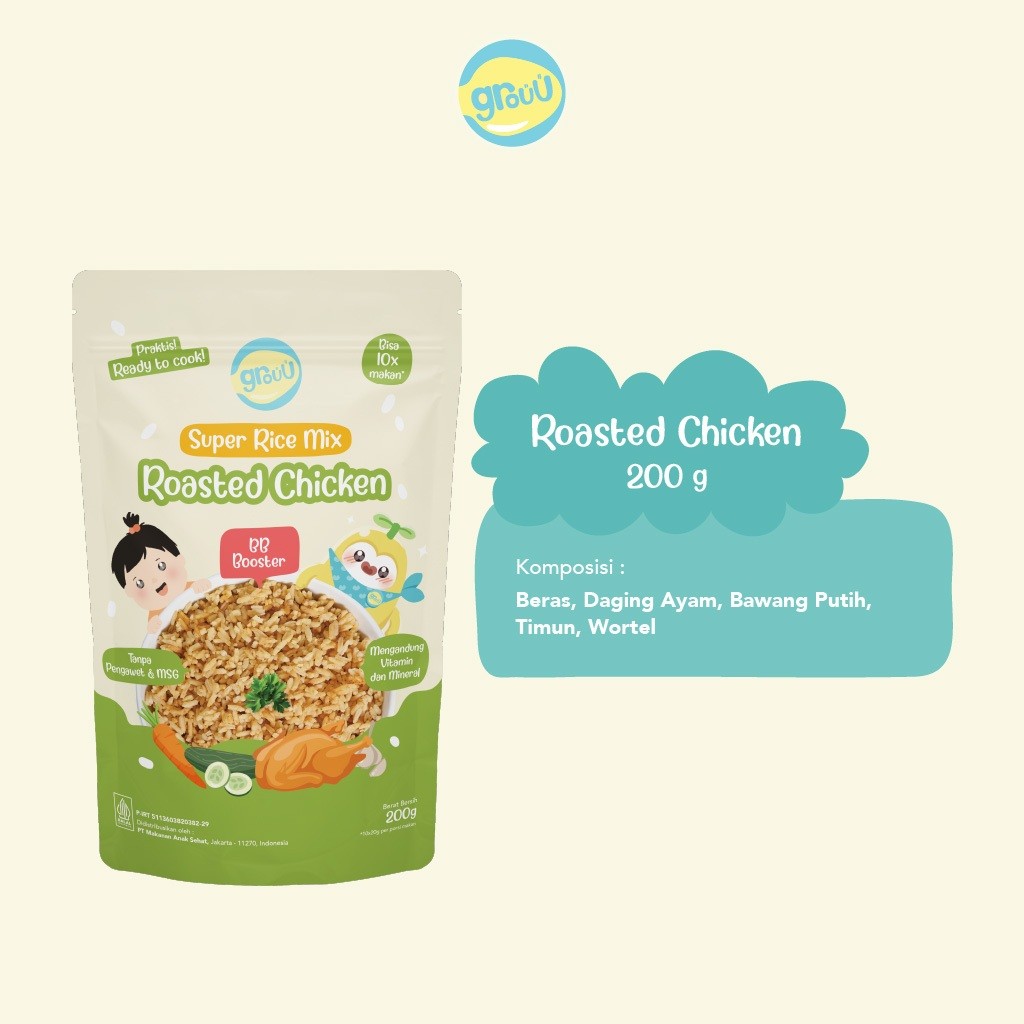 Jual RB Grouu - Super Rice Mix Beras MPASI BB Booster BB Rice Nasi ...