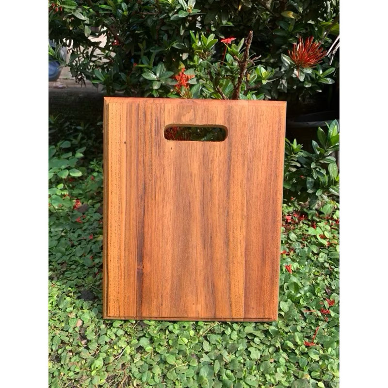Jual Talenan Kayu Jati Asli 25*13*cm / Talenan Masak Kayu Jati | Shopee ...