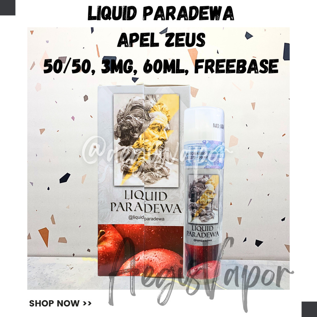 Jual LPD LIQUID PARADEWA APPLE 60ML FREEBASE 3MG | Shopee Indonesia