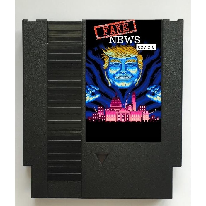 Jual Fake News Covfefe Game Cartridge for NES/FC Console | Shopee Indonesia