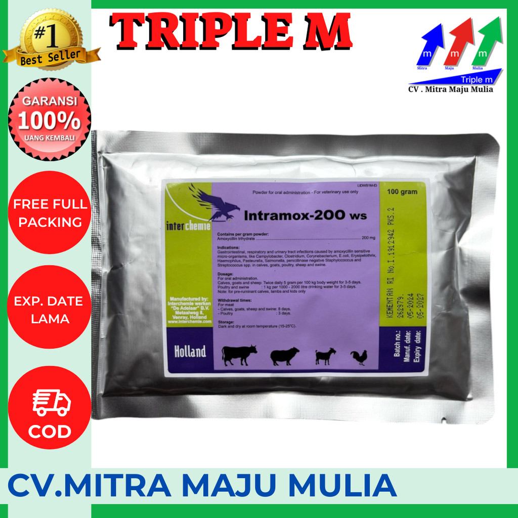 Jual Intramox 200 WS 100 gram - Mengobati Infeksi Saluran Pencernaan ...