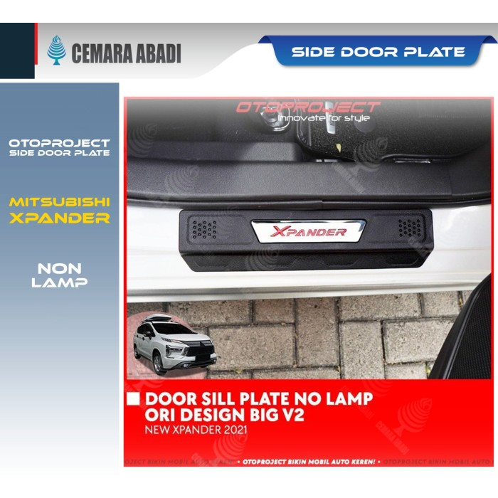Jual Side Door Plate Mitsubishi Xpander G1 Non Lamp Rear Door Design ...