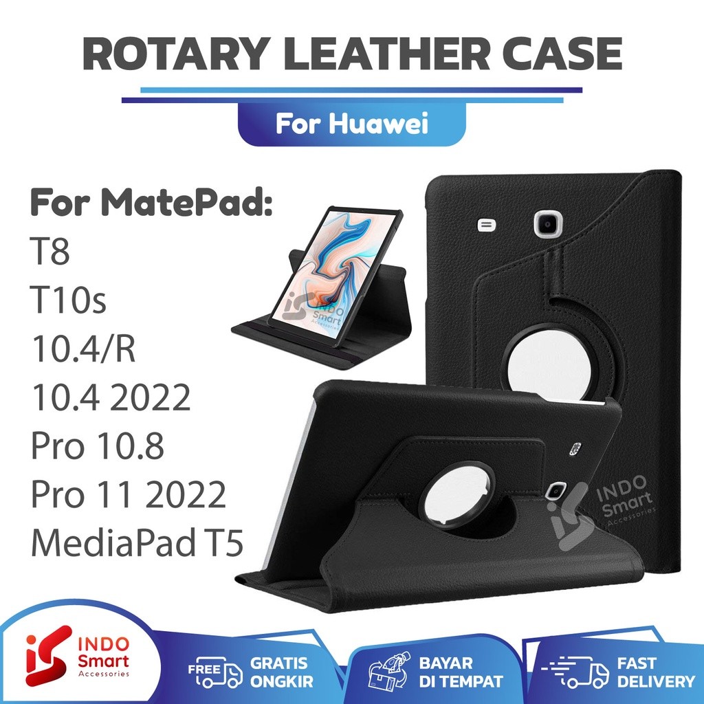 Glandotu Cover Con Custodia In Pelle PU E Stand Per Huawei MatePad T10 / T10S (9.7/10.1 Pollici) Con Pennino, Viola