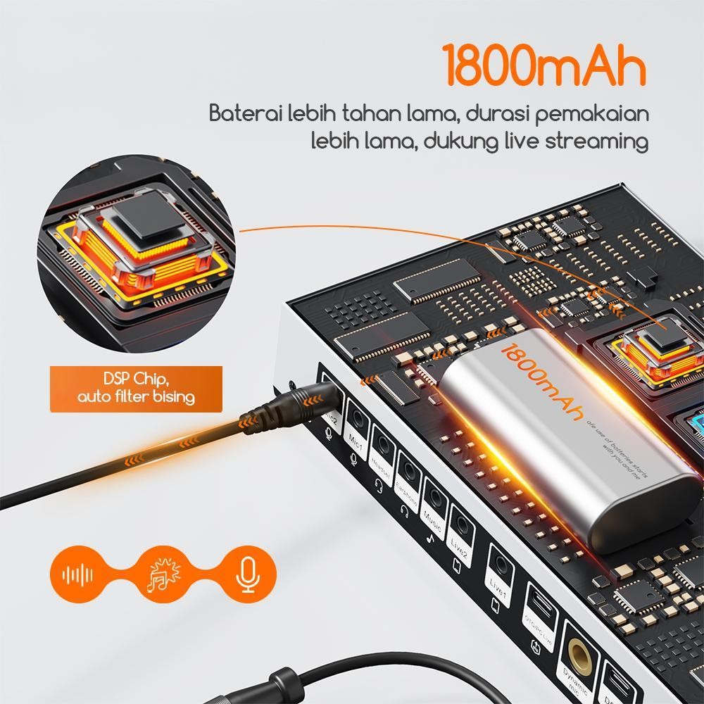 Jual Soundscape bonkyo COD F999MAX SET sound card live broadcast ...