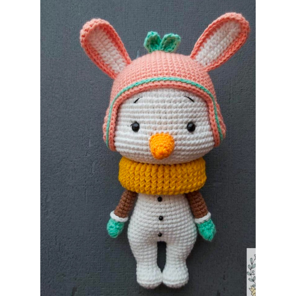 Jual CARROT THE SNOWMAN PATTERN - PDF Pattern / Pola Rajut Bukan Boneka ...
