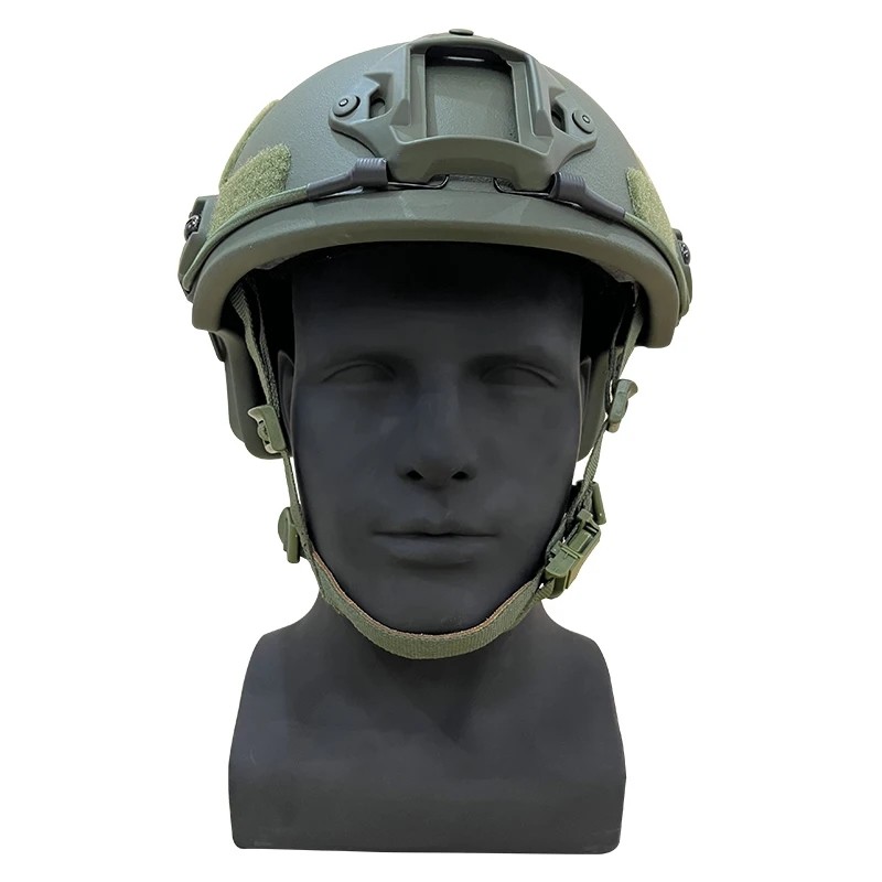 HHV NIJ IIIA Ballistic Combat Helmet, Military Level 3A Protection, Large Black Combat Helmet For Tactical Use