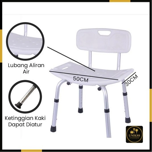 [UNIK88]  Kursi Buat Mandi Lansia | AutoStock