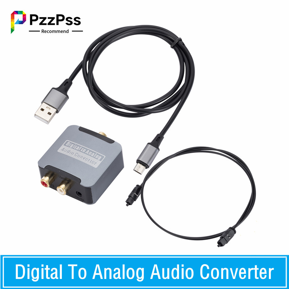 Jual DAC Digital to Analog Audio Converter Optical SPDIF Toslink