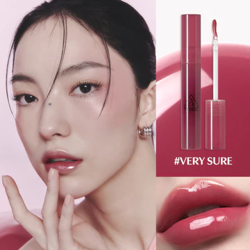 3CE Drop Glow Gel Lip Gloss Lipgloss Shiny Lembab Glowing Tidak Lengket Bersinar Liptint Korean