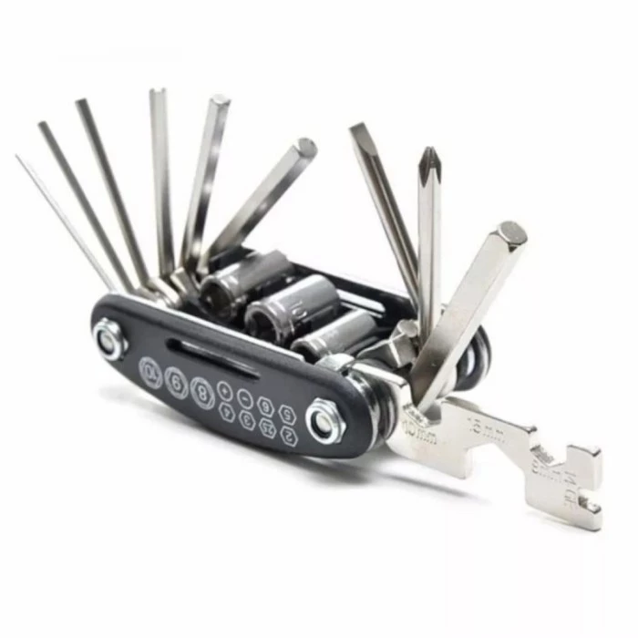 Rockbros 16 In 1 Multifungsi Kunci Lipat Set | AutoStock
