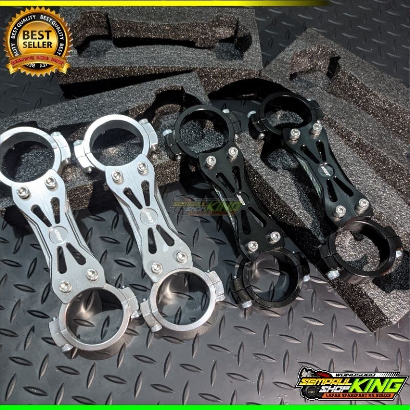 Jual Borgol Shock Depan Rx king Model TK PRO Full CNC Stabilizer Sok ...