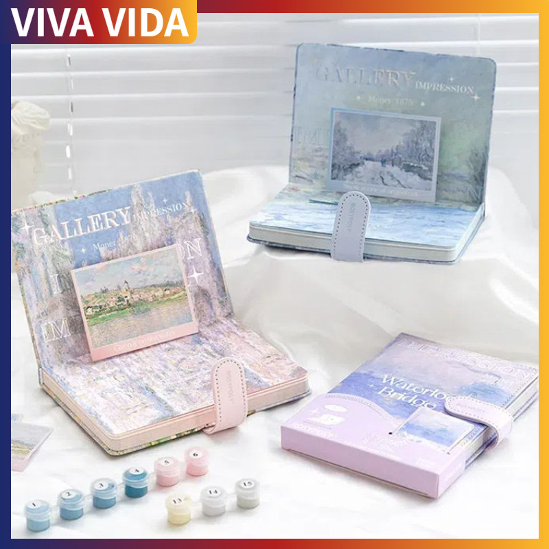 Jual VIVA Full Color Buku Diary Rosyposy Nature Pemandangan