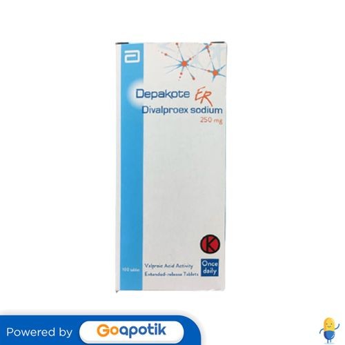 Jual Depakote Er 250 Mg Botol 100 Tablet | Shopee Indonesia