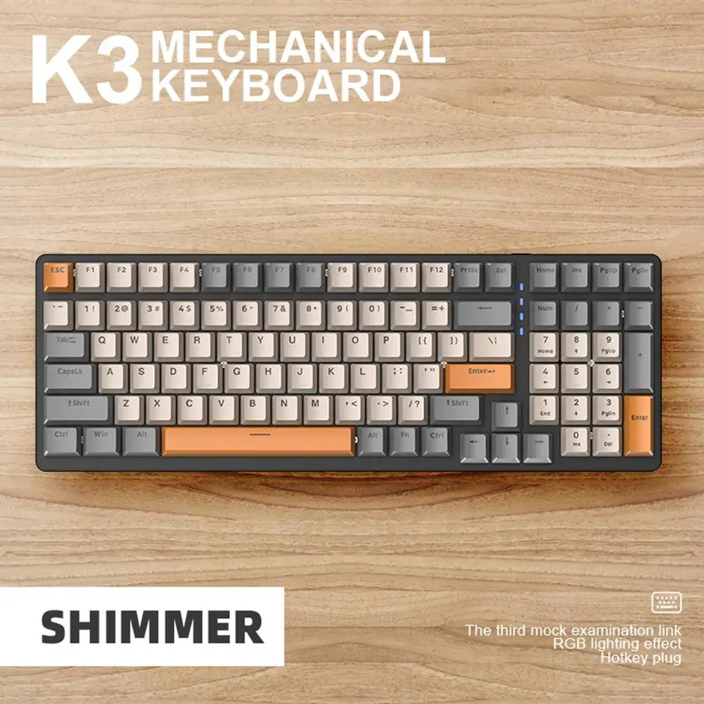 Jual ZIYOULANG Keyboard Gaming Mechanical Wired USB RGB Red Axis Switch ...