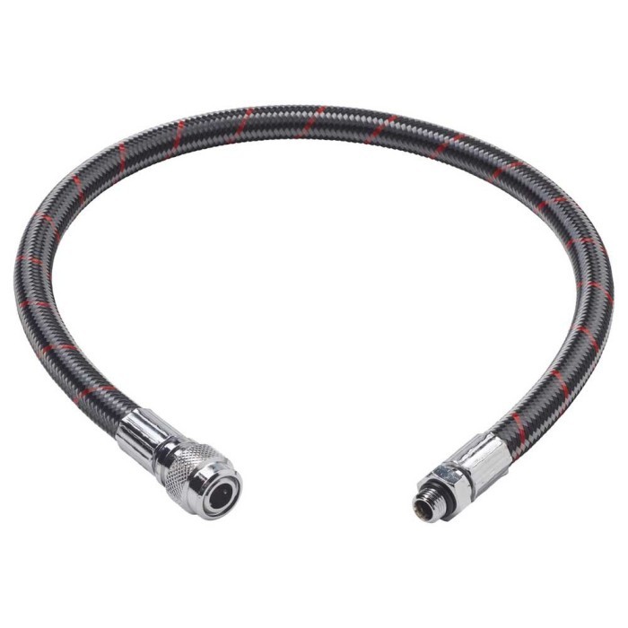 Jual OMS Miflex high flexible inflator hose, 25 cm-Black | Shopee Indonesia