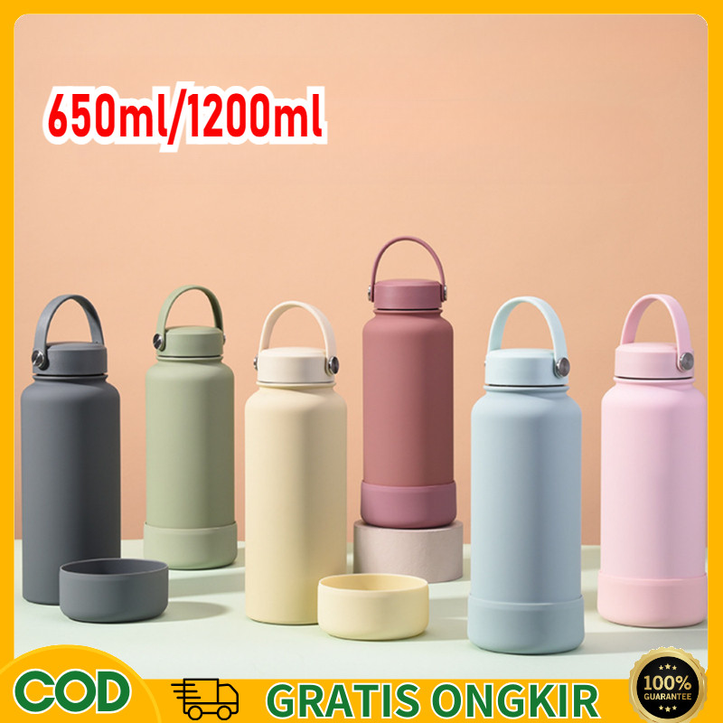 Jual 【COD】Botol Thermos 650ml/1200ml Botol Minum Thermos Premium 304 ...